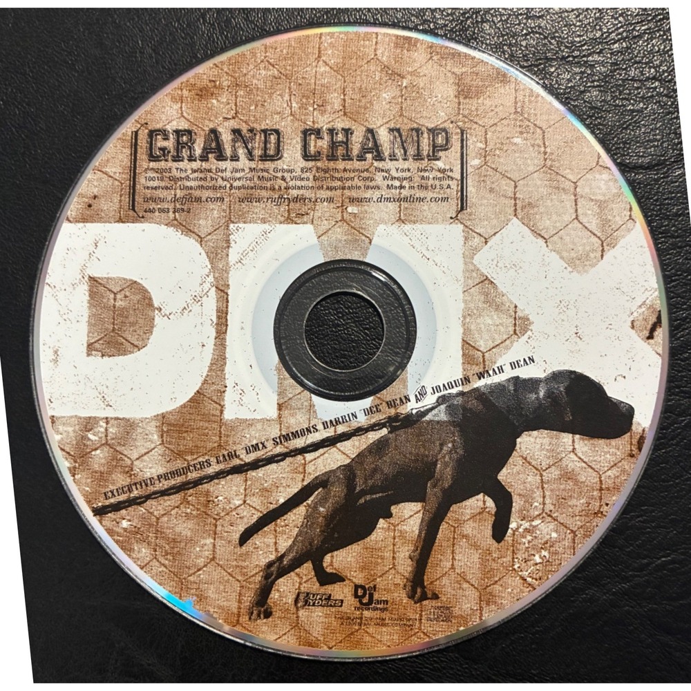 DMX Grand Champ CD 2003 Def Jam Ruff Ryders 440 063 369-2 Disc Only